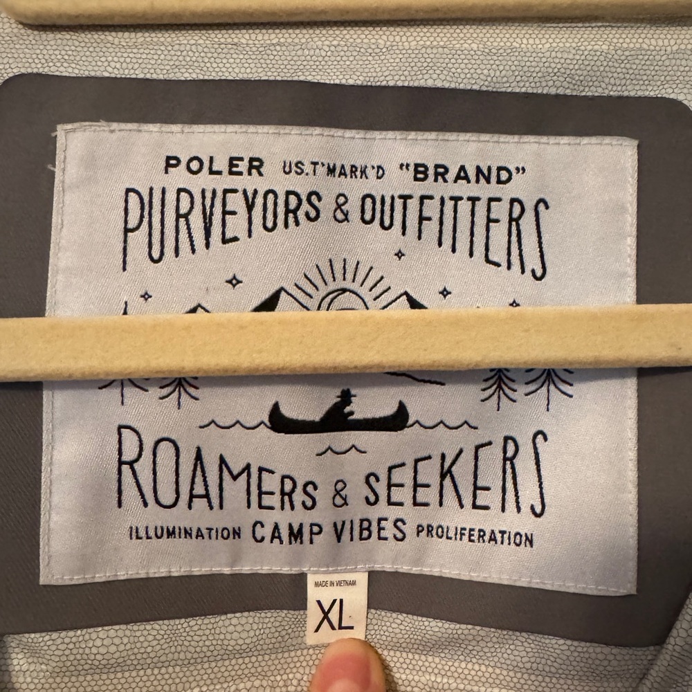 Poler Gray Rain Jacket - image 2